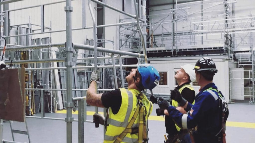 commercial scaffolders